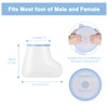 Fasola Cast Cover Foot, Cast Protector Waterproof Ankle Adult for