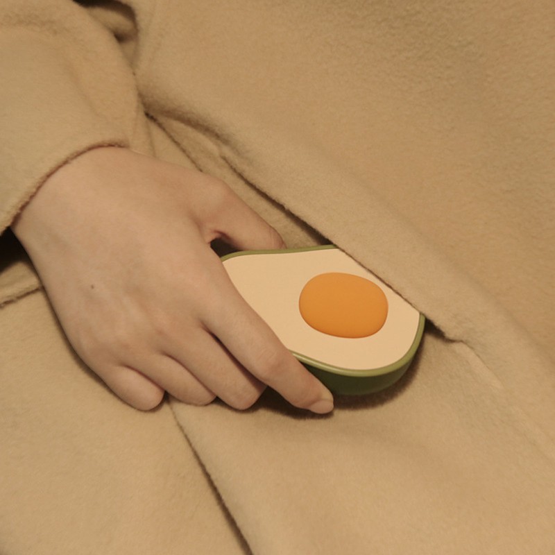 Avocado Electric Hand Warmer USB Cute Portable Hand Warmer Rechargeable