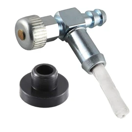 Fuel Gas Tank Grommet 735-0149 and Shut Off Valve 951-0171 Fit for Generators Craftsman Coleman Generac 33/64" Fuel Tank Hole Compatible with Coleman Powermate 4200 5000 Generator,MTD Cad Lawn Mower