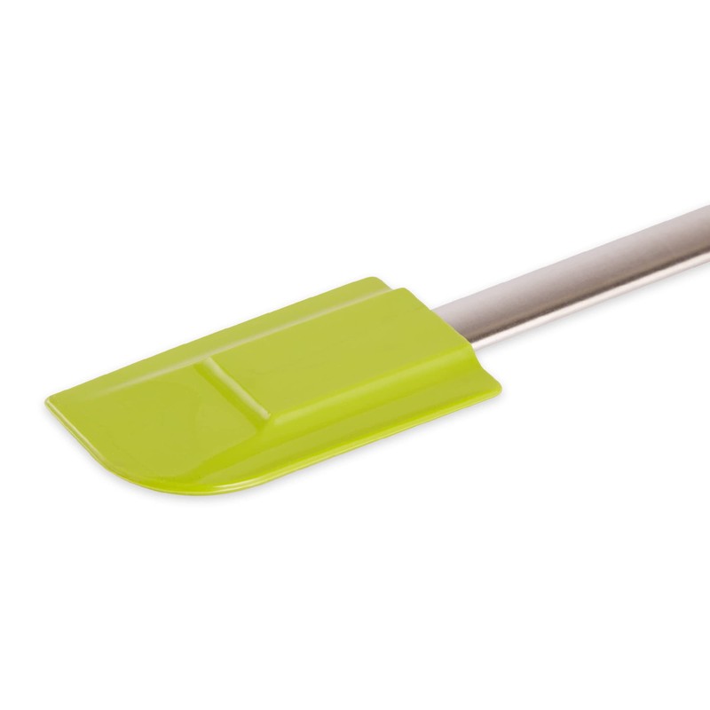 RSVP International Endurance Kitchen Tool Collection Silicone Spatula, Stainless Steel