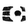 6pcs Multimedia Control Button Multifunction Piano Black Plug and Play