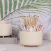 SKYDUE 360 Rotating Desk Pen Organizer with 5 Slots
