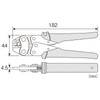 Hozan P-732 Crimping Tool (For Bare Crimp Terminals/Bare Crimping Sleeves)