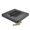 kenable Cable Entry/Exit BRUSH Faceplate for Wall Outlet UK Single