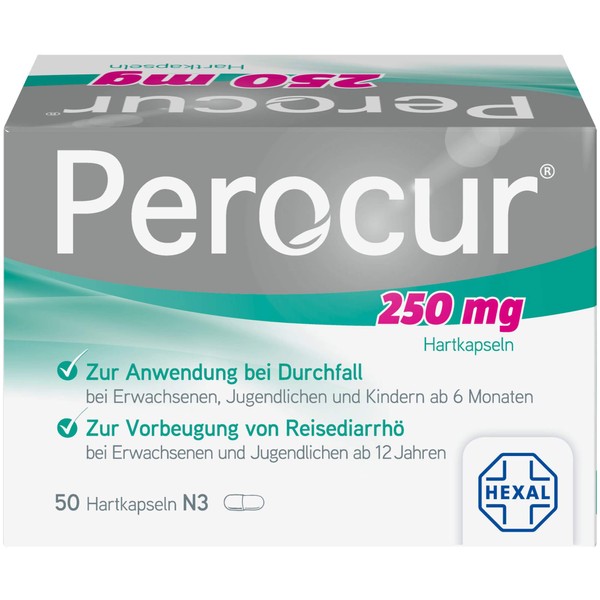 Perocur 250 mg Hartkapseln, 50 pcs. Capsules