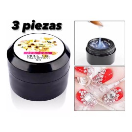 Xiaoya Pegamento De Piedras Decoraciones Para Uñas Manicure 3 Pieza