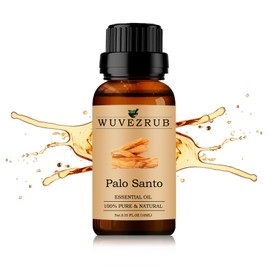 Palo Santo Essential Oils 10ML, Organic 100% Pure and Natural Palo Santo Essential Oil for Aromatherapy Diffuser - 0.33 Fl Oz/Palo Santo
