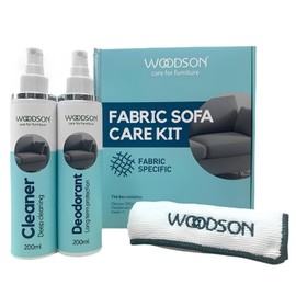 NiTa HyHy Woodson Fabric Care Kit with Cleaner and Deodorant for Sofa，Mattresses,Upholstery,Couches,Pillows,Furniture,Carpet, Rugs