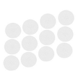 Hohopeti 12pcs DIY Mesh Sheets for Embroidery Cross Stitch Quilting Durable Needle Sewing Sheets Round Versatile Crafting