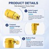 MEANLIN 1PCS DN15 Brass Automatic Air Vent Valve Vertical Air
