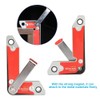 2pcs Magnet Welding Clamp Magnetic Holder Fixer with Handle 30/60/90