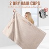 GOEDCH 100 x 60 cm Microfibre Towel Hair Turban: Pack