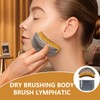 2 Pcs Lymphatic Drainage Brush, Lymphatic Contour Face Brush,