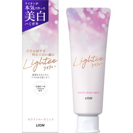 Lightee Toothpaste, White Rose Mint, 3.5 oz (100 g), Quasi-drug