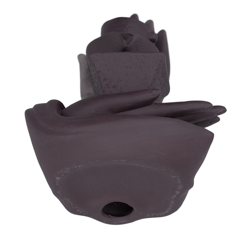 Backflow Incense Burner Smoke Waterfall Ceramic Incense Holder Aroma Burner