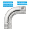 PATIKIL 90 Degree Elbow Hose Barb Fitting, 304 Stainless Steel,