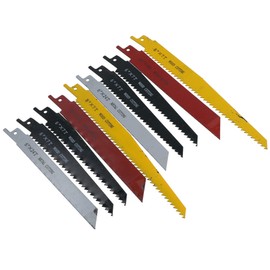 toolzone PA074 Reciprocating Saw Blades - Multi-Colour (10-Piece)