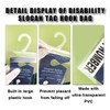 JOYCOURT 4PCS Portable Handicap Placard Holder, Ultra Transparent Disabled Parking