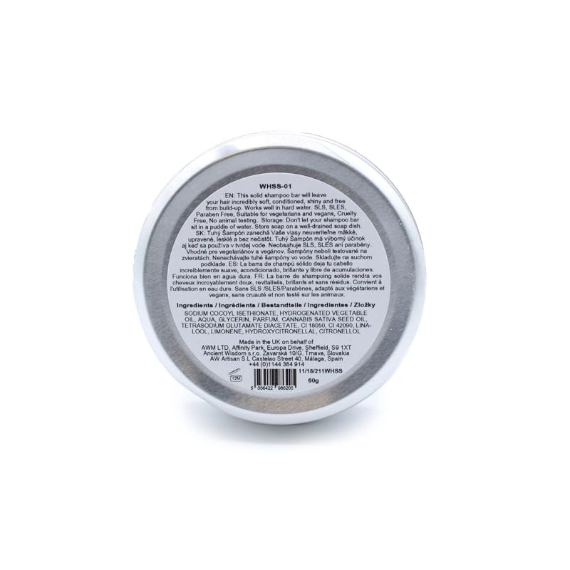 Wild Hare Solid Shampoo 60g - Orchid