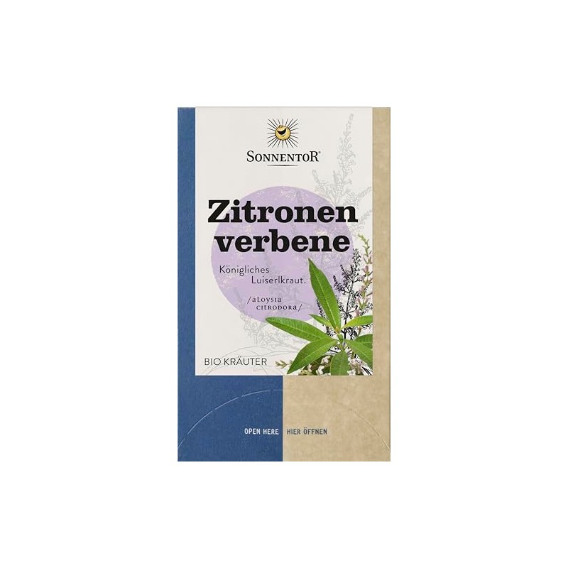Sonnentor Organic Lemon Verbena (6 x 27 g)