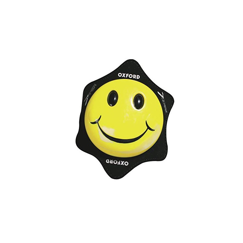 Oxford OF265 Smiley Knee Protectors, Size : L, Yellow