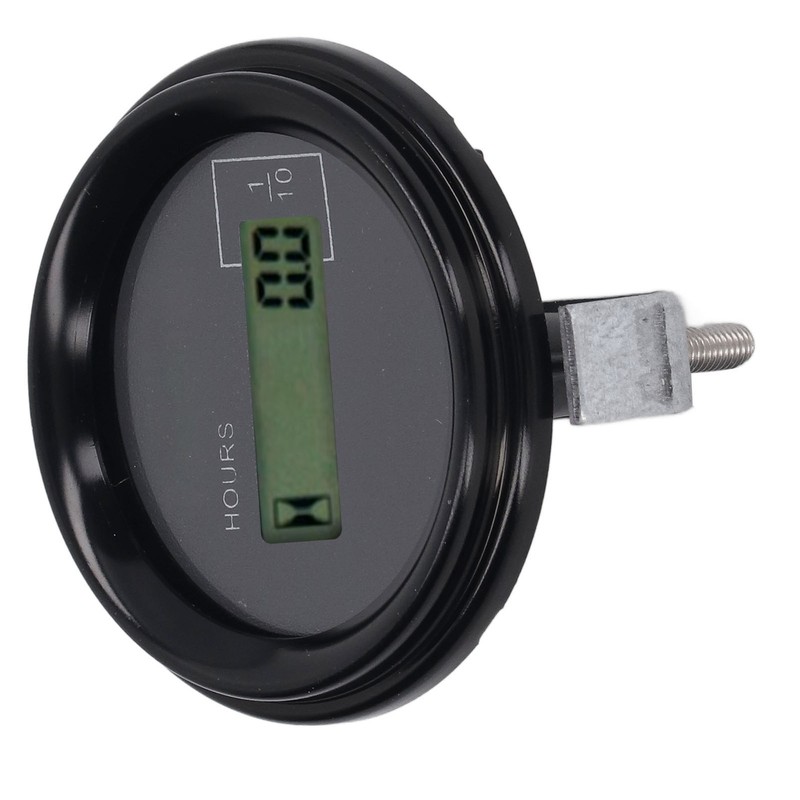 Excavator Timer Hour Meter Remote Control LCD Digital Display 12V‑36V