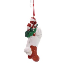 Kurt Adler Christmas Volleyball Stocking Ornament, Multi-color