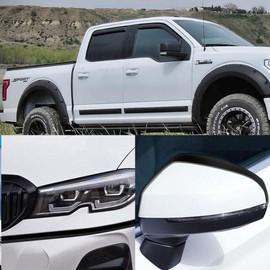 NANSH 16Ft Glossy Black Extra Thick Auto Molding Trim Universal Bumper Window Door Body Side Decorative Strip Scratch-Proof (Width: 5/16inch [8mm])