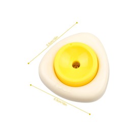 Egg Piercer with Lock, Jagowa Semi-Automatic Hole Puncher Safe and Fast Pinhole Egg Piercer Tool for Raw Soft Hard Boiled Egg