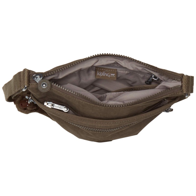 Kipling Arto S, Women’s Cross-Body Bag, Beige (True Beige), 25x21x3