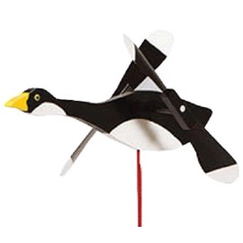 Amish Handmade CANADIAN GOOSE WIND SPINNER - Amish Whirlybird Weather Resistant Whirligig USA