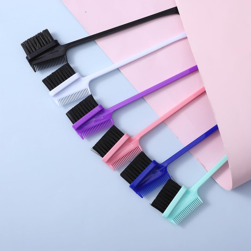 14 Pcs 3 in 1 Hair Edge Brushes, Double Sided