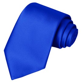 Scott Allan Solid Royal Blue Color Ties for Men | Classic Men's Tie Blue | Corbatas Para Hombre Elegantes | Out solid Ties are comparable to other brands like jacob alexander and QBSM