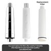 Safe Water Products legionela in-Line Shower Head Filter Filter Removed