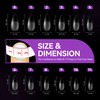 Gelike ec 240pcs Medium Almond Nail Tips: Full Coverage Medium