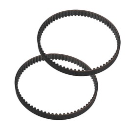 JFG RACING Pack of 2 Motorcycle Drive Belts, Rubber Drive Belt Replacement Timing Belt for Sur Ron Light Bee 560-8M Electric Dirt Bike Black