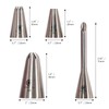 Cangool Piping bag with nozzles, piping nozzles set, baking accessories