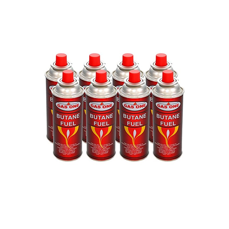 GasOne Butane Fuel Canister (12 Pack)