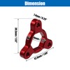 Motoforti 19 mm Red Aluminium Alloy Racing Motorcyclist CNC Fork