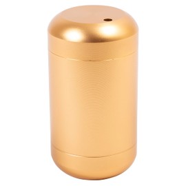 C-RAYS Simple Modern Toothpick Case Storage Aluminum Interior Kitchen Supplies (Gold)