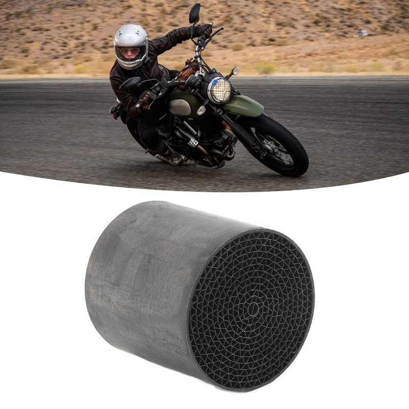 Motorcycle Exhaust Pipe Catalyst Stainless Steel Front Middle Exhaust Muffler