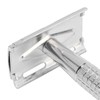 Long Handle Double Sided Shaving Tool Premium Metal Vintage Safety