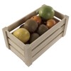 WooDeeDoo Small Wooden Storage Slatted Crate Box | 24.5 x