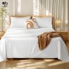 NON Sticky cotton Cotton Bed Sheets 4 Piece Set 400
