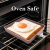 AIKENBBKK Ceramic Nonstick Tamagoyaki Pan, Japanese Omelette Pan egg pan