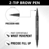Waterproof Microblading Eyebrow Pen - 2 in 1 Double Ended