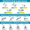 Muzata 45 90 Degree Cable Railing Angle Drill Guide Jig