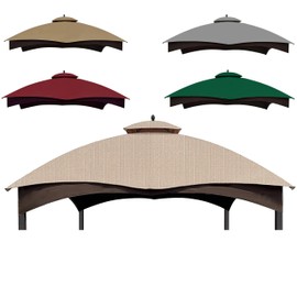 SCOCANOPY Light Beige Ripstop Replacement Cover for Lowe's Allen Roth 10X12 Gazebo Model #TPGAZ17-002C