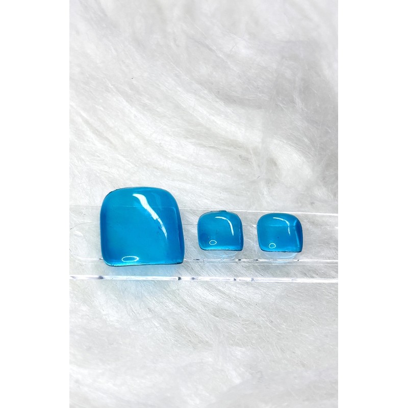 Winter Blue Pedi Tip - Nail Glue / 윈터 블루