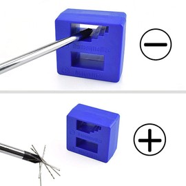 CableVantage 2 in 1 Magnetizer and Demagnetizer for Screwdriver Bits and Tips, Sockets, Nuts, Bolts, Nails and Construction Tools